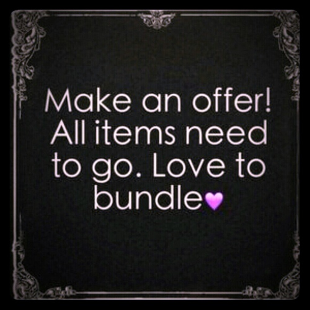 Make an offer all items must go!